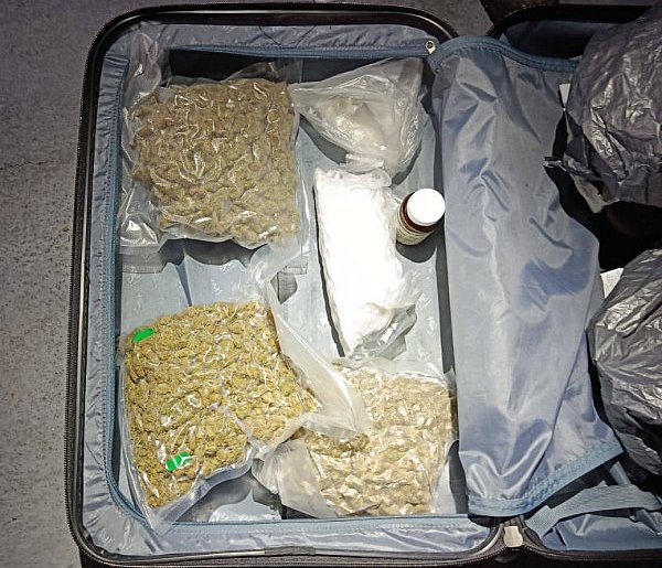 Funkcjonariusze zabezpieczyli 1,6 kg narkotyków, 393 tys. zł i 700 euro-30302