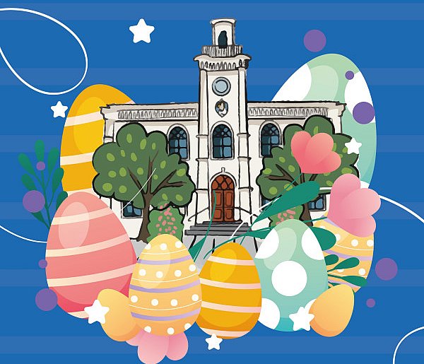 Jarmark wielkanocny w centrum Ciechanowa