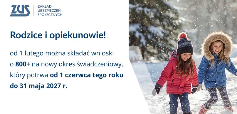 65,7 tys. wniosków o 800 plus na nowy okres świadczeniowy