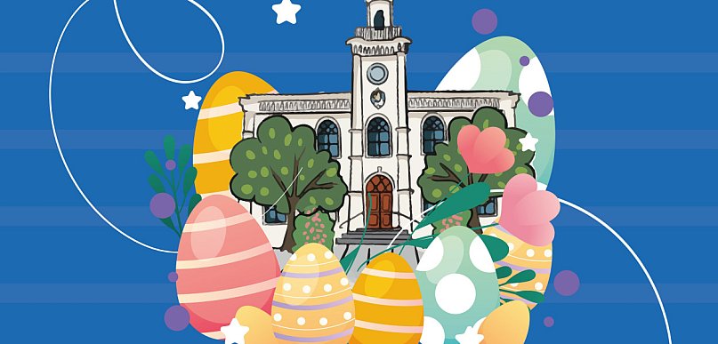 Jarmark wielkanocny w centrum Ciechanowa