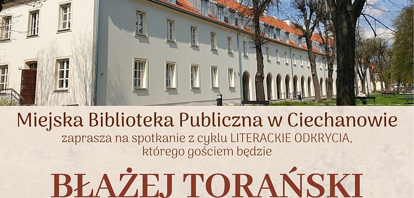 Spotkanie autorskie z Błażejem Torańskim w MBP