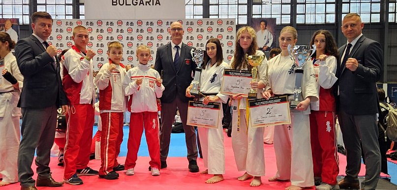 Wrócili z Bułgarii z medalami