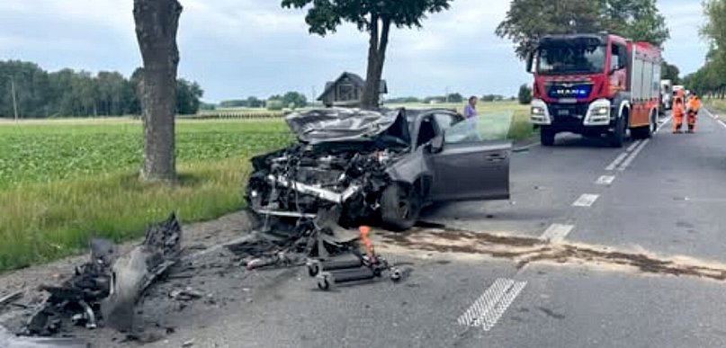 Doprowadził do kolizji z innym pojazdem. Miał zatrzymane prawo jazdy