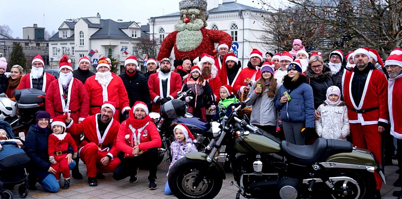 Mikołajki motocyklistów z prezentami dla dzieci - 30684