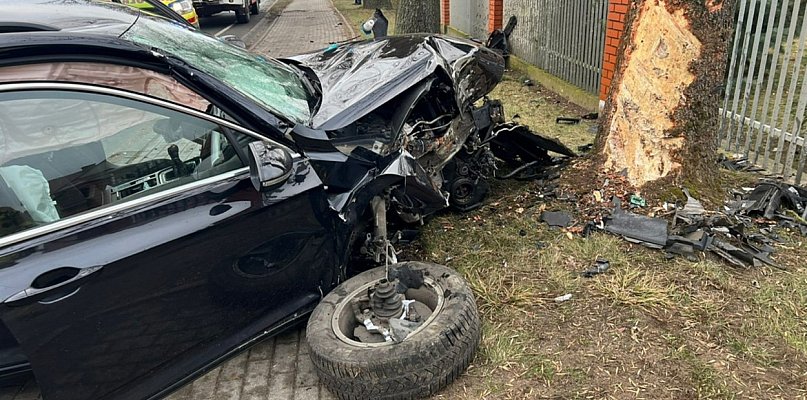 Jedna osoba ranna w wypadku drogowym na DK 50 - 31039