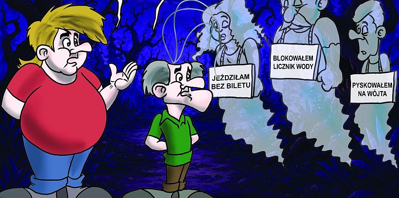 Czyściec objawił się w gminie - Wspomnienia z przyszłości