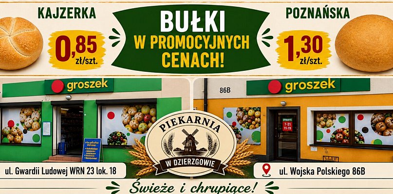 BUŁKI W PROMOCYJNYCH CENACH!