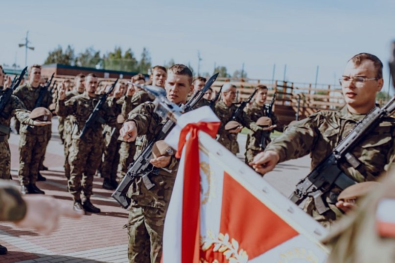 Wypowiedzieli słowa roty przysięgi wojskowej