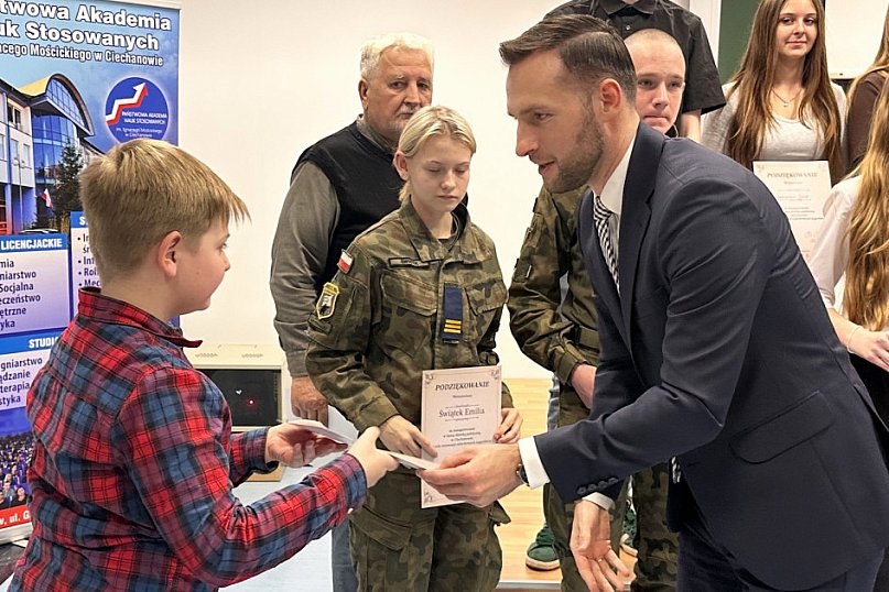 Podziękowania dla wolontariuszy