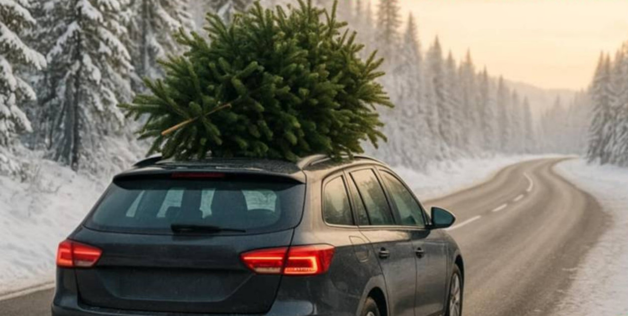 Jak bezpiecznie przewieźć świąteczną choinkę?