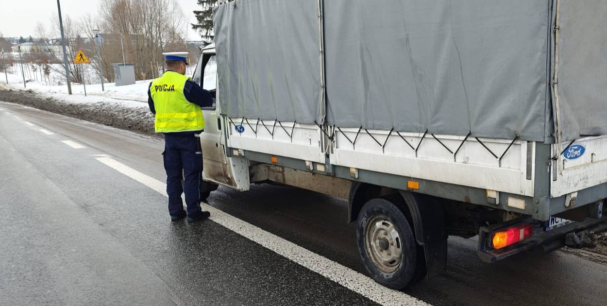 Działania „Truck & Bus” na drogach powiatu ciechanowskiego