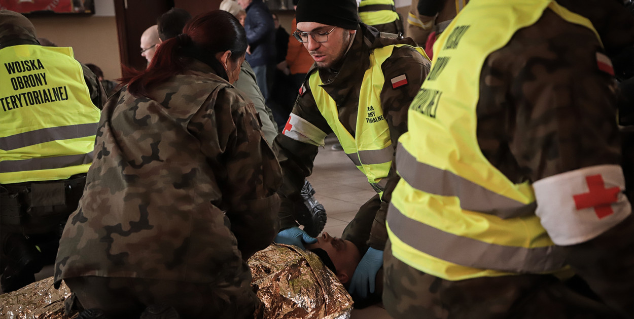 Ćwiczyli współdziałanie ze służbami w sytuacjach kryzysowych [foto]
