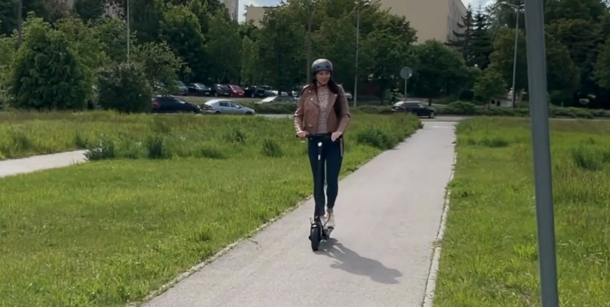 Ciepłe dni, więcej hulajnóg – pamiętaj o zasadach!