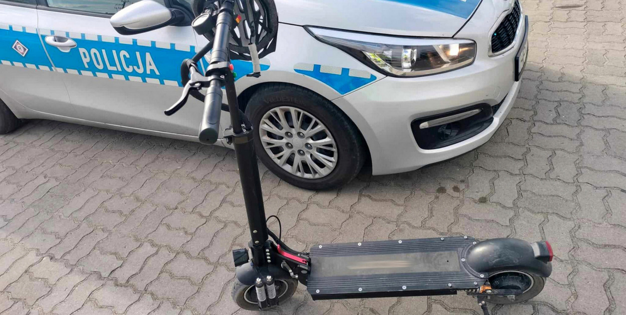 Niebezpieczne zdarzenie hulajnogi z osobówką