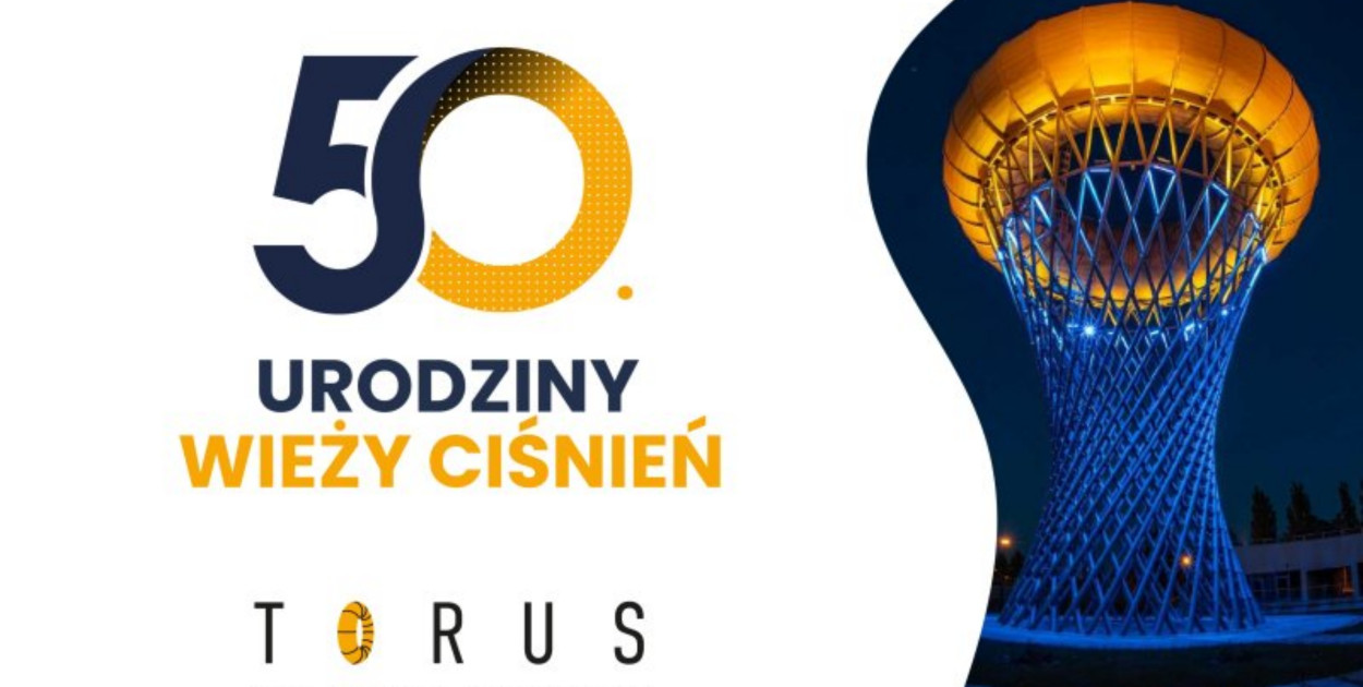 Obchody 50-tych urodzin ciechanowskiej wieży ciśnień