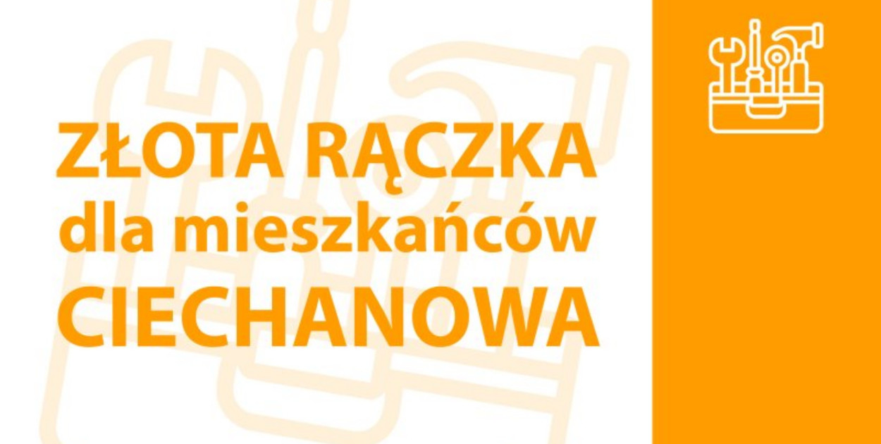 Miasto zapewni bezpłatną pomoc „złotej rączki”