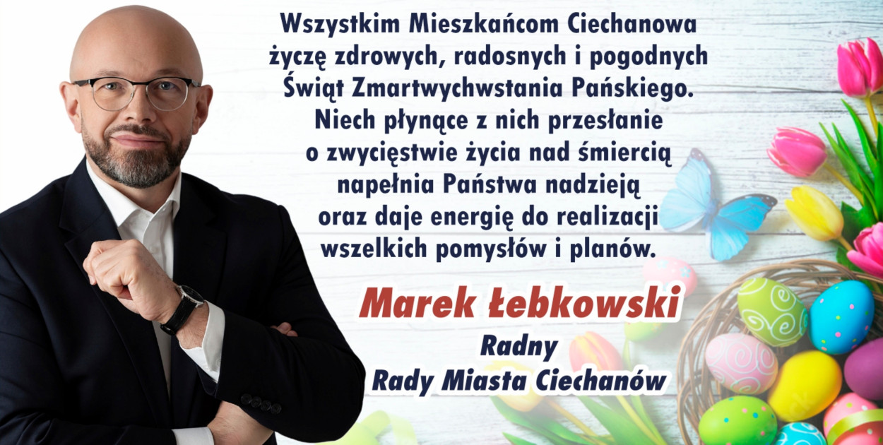 Życzenia od Marka Łebkowskiego