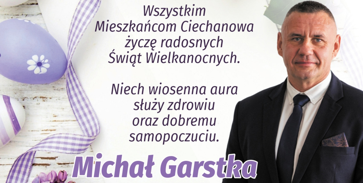 Życzenia od Michała Garstki