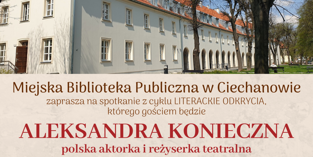 Spotkanie autorskie z Aleksandrą Konieczną w MBP